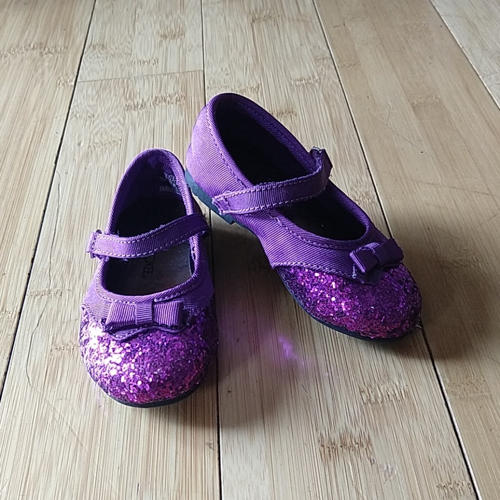 Cherokee Glitter Toes dress shoes